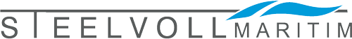 Logo der Steelvoll GmbH Wolgast in schwarz
